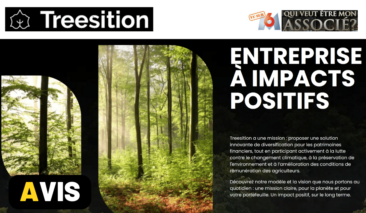 Treesition avis - Investir votre épargne dans les arbres