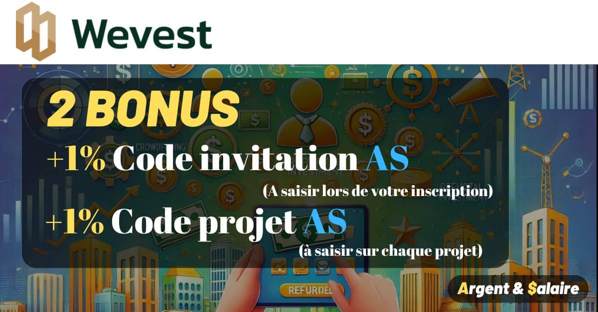 Wevest code invitation AS